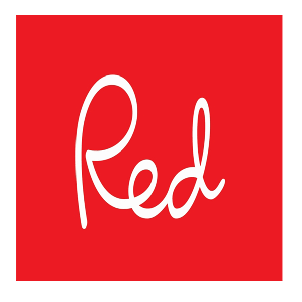 Red magazine logo PNG transparent background